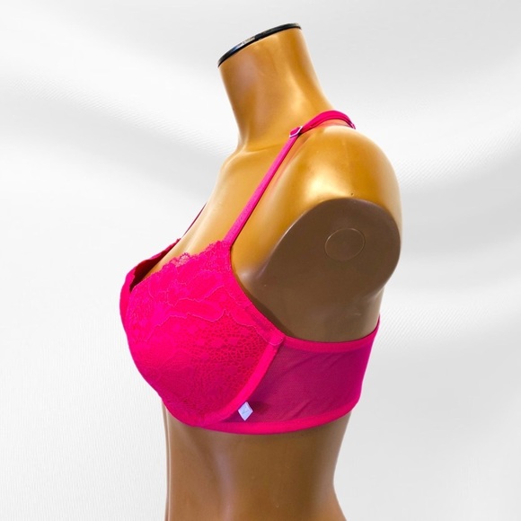 🌸 VICTORIA’S SECRET || Lace Front-Close Racerback Demi-Bra- - Picture 3 of 8